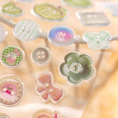 Zdjęcie Kawaii Naklejki z Małymi Wzorami – Kreatywne, Estetyczne Naklejki do Scrapbookingu i DIY, Idealne do Kolażu i Dekoracji Papierowych