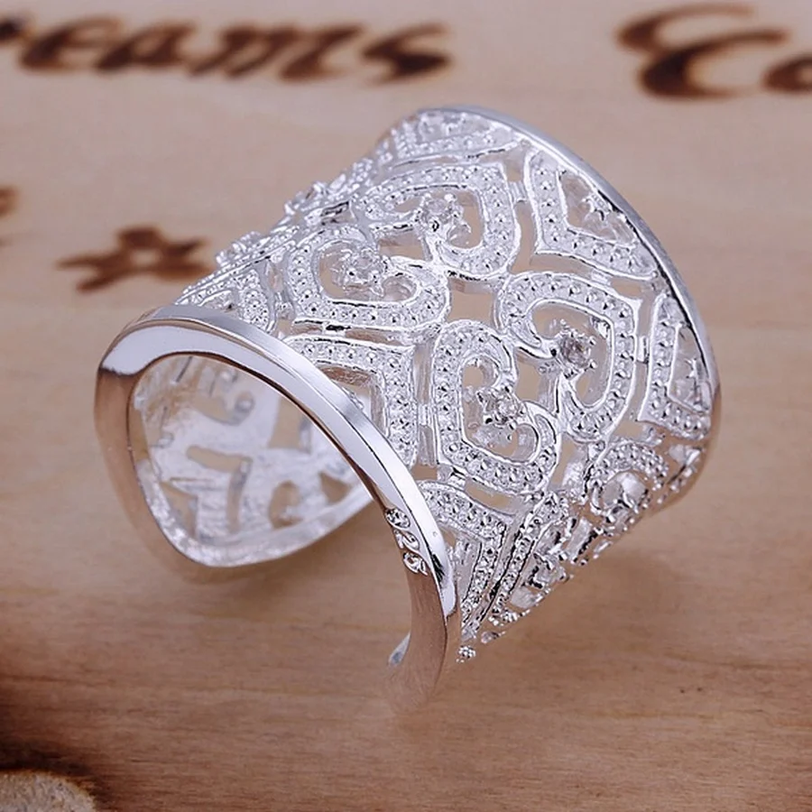 Imagen de Anillo de Plata 925 con Cristal - Elegante Joya para Mujer