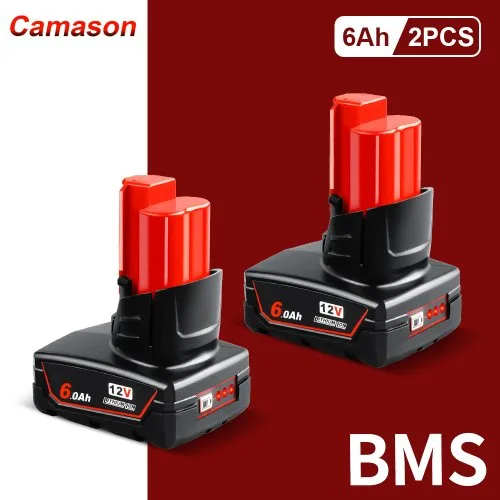 6Ah batterij 2 st.