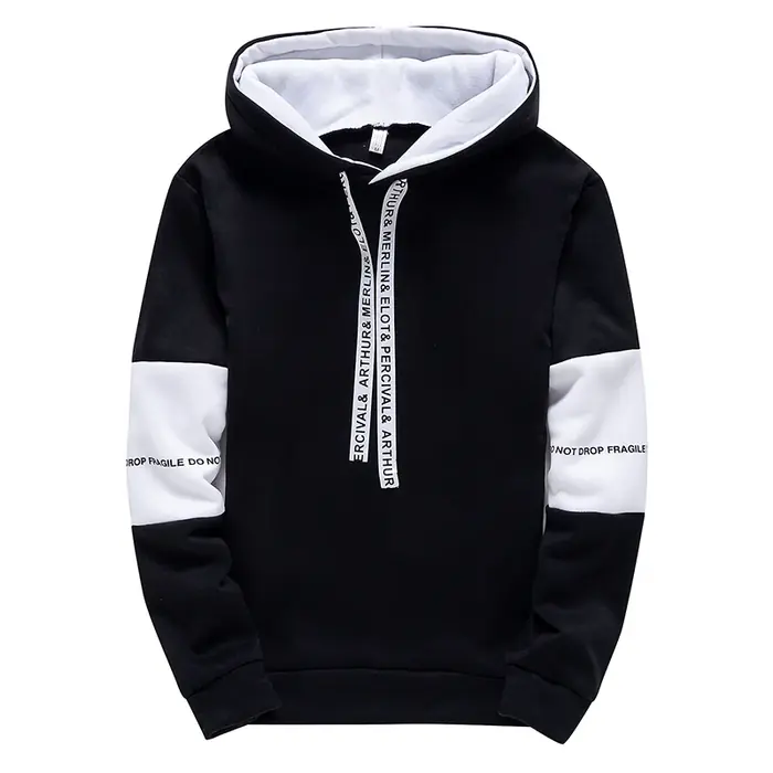 Image de Sweat à Capuche Homme Hip Hop - Style Décontracté Printemps