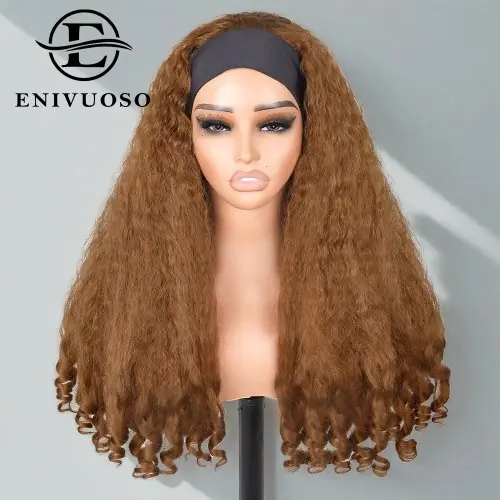 Image de Perruque Afro Bandeau Sans Colle - Naturelle & Facile à Porter