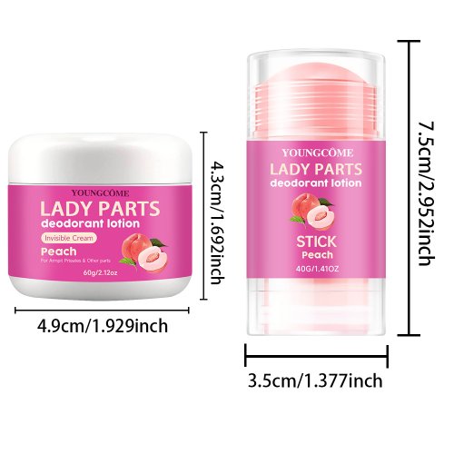 Immagine di lady pats lozione deodorante Stick per la cura del corpo Deodorante per tutto il corpo Bastone solid...