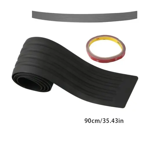 Image de Protection de coffre voiture en fibre de carbone - Bande anti-rayures