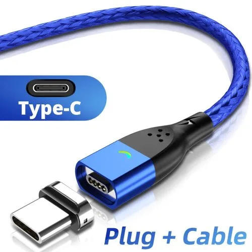 TypeC niebieski kabel