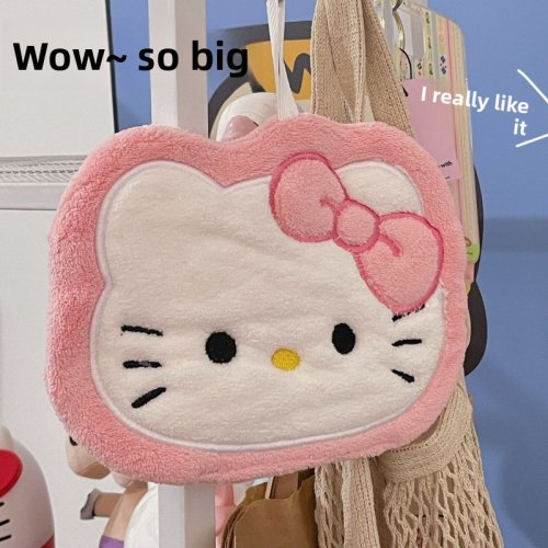 Imagen de Toalla de Mano Colgante con Diseño de Gatito Lindo, Super Absorbente y Engrosada para Cocina y Baño