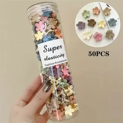 Image de 50 Pince à Cheveux Mignonnes Mini - Accessoires de Coiffure pour Filles
