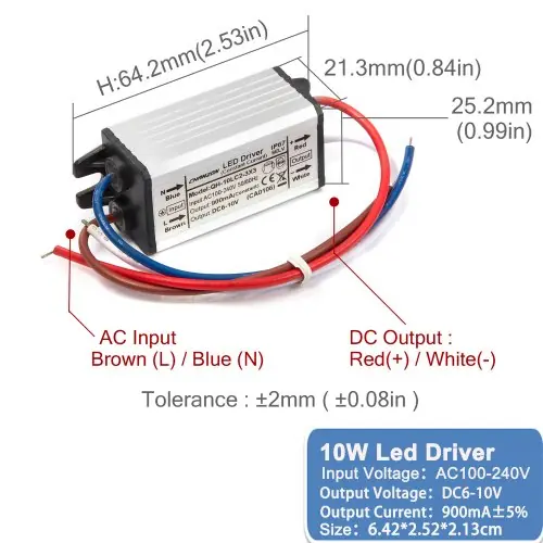 900mA DC6-10V