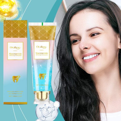 Bild von Niacinamid Whitening Zahnpasta Zahnflecken entfernen Schlechte Atem verhindern Mundreinigung Erfrischend Reduziert Plaque Zahnpasta