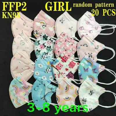 Image de Masque de Protection KN95 Cartoon pour Enfants