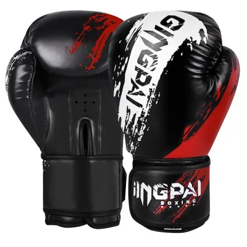 Image de Gants de Boxe Confortables pour Adultes & Enfants - Noir, Rouge, Bleu