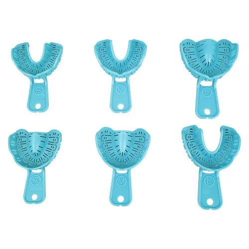 6pcs blauw set