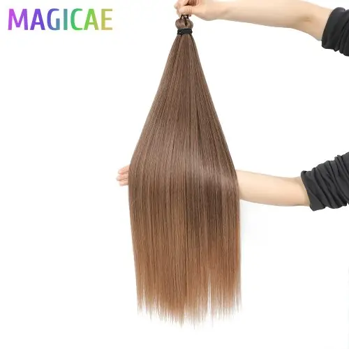 Image de Extensions de Cheveux Tresses Crochet Ombre Arc-en-Ciel