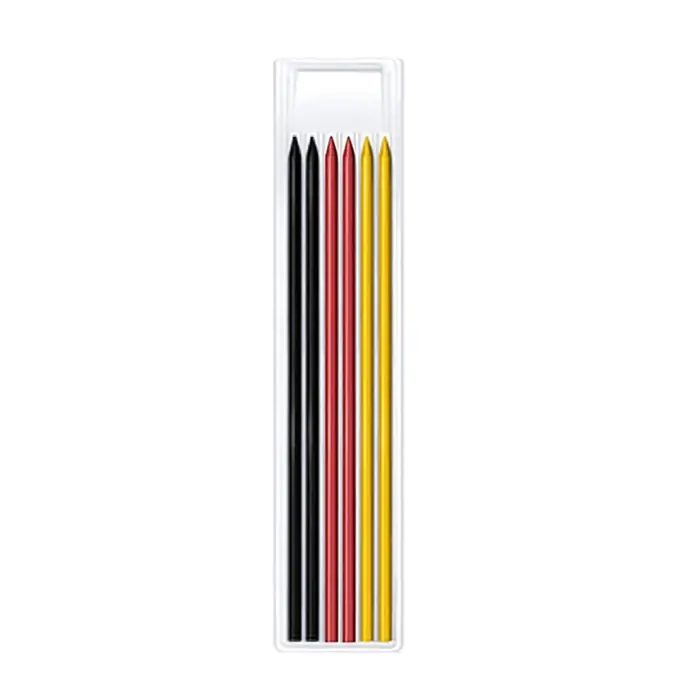 Image de Crayon de Charpentier Pro avec Recharge & Taille-Crayon Intégré