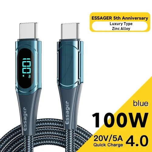 100W Cavo blu 02