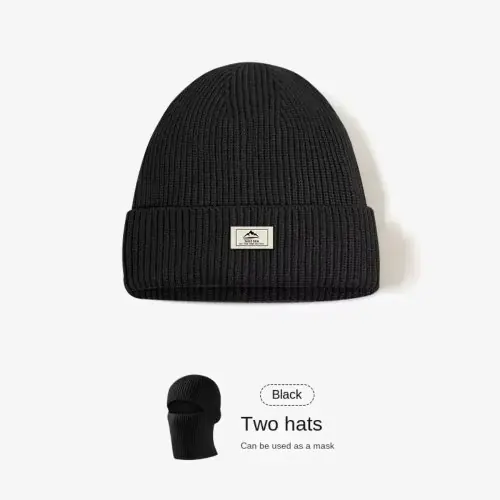 Image de Bonnet Masque 2en1 Thermique Hiver - Ski & Course