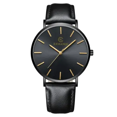 Image de Montre Homme Luxe Or Ultra Mince
