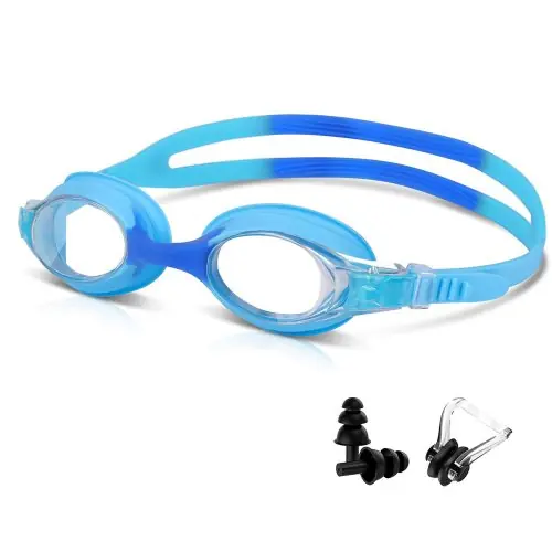 Image de Lunettes de Natation Enfants Anti-Buée & UV - Vision Claire