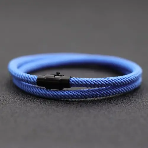 Image de Bracelet Homme Minimaliste en Corde - Cadeau Idéal