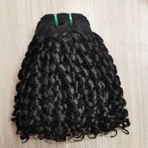 Image de Extensions cheveux humains bouclés pixie - Tissage rapide 1-4 pièces