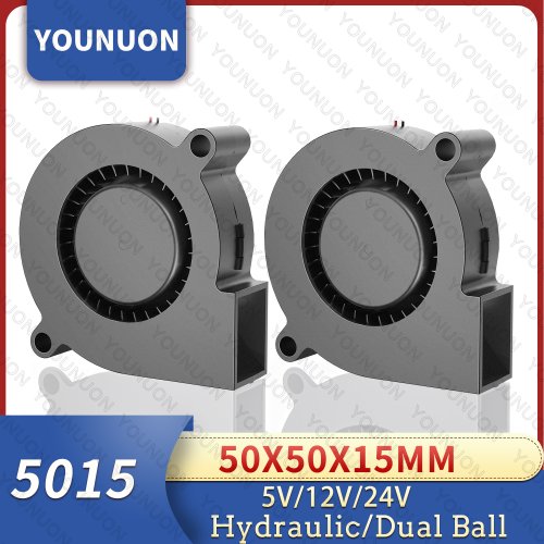Immagine di Ventilatore Brushless 50mm DC 5V/12V/24V - Alta Prestazione