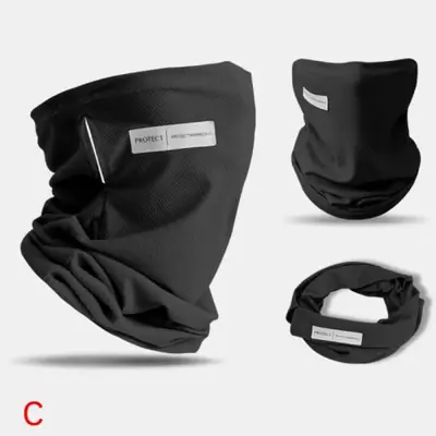 Masque Solaire UV Étanche - Écharpe Glacée pour Cyclisme