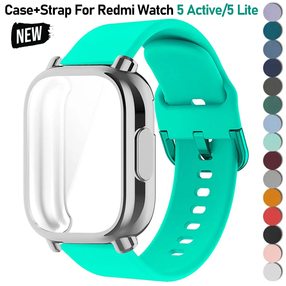 Bild von Schutzhülle & Silikonarmband für Xiaomi Redmi Watch 5 – Vollschutz & Komfort