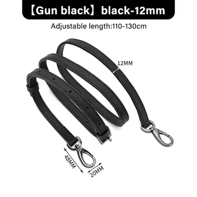 Image de Sangle de Sac en Cuir Véritable - Réglable & Durable