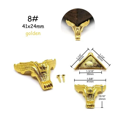 No.8 41x24mm oro