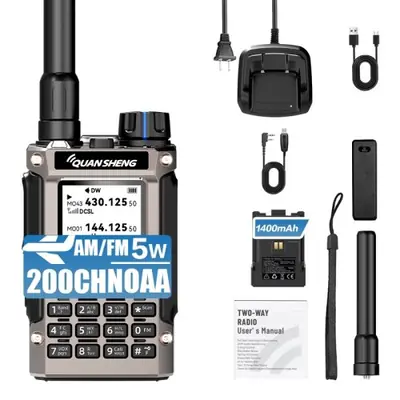 Image de Talkie-Walkie Quansheng UV-K1 Full Band VHF/UHF