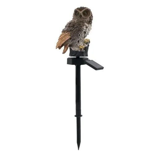 Image of Solar Lamp Owl Animal Solar Garden Lights Solar Powered Solar Led Light Outdoor Garden Decoration Lamp Waterproof Solar Lights