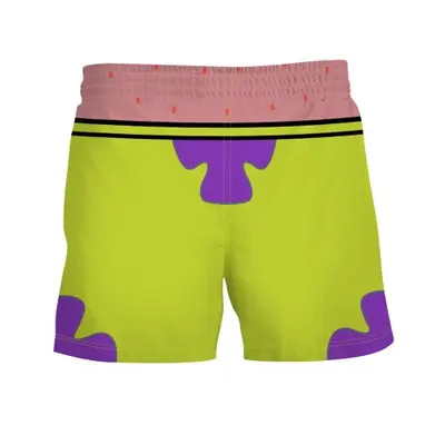 Image de Shorts Bob l'Éponge - Style Anime Décontracté