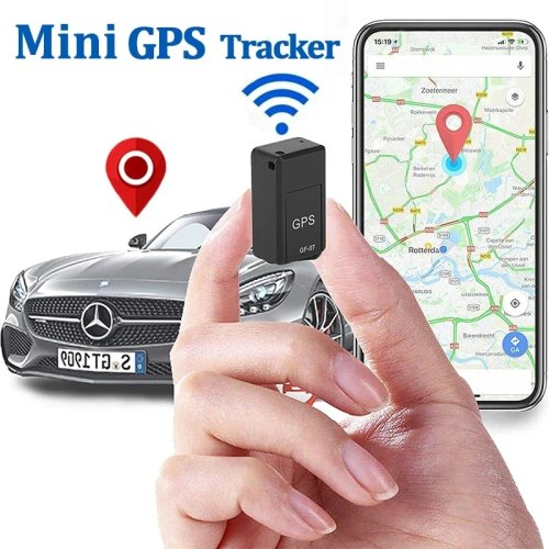 Zdjęcie Mini Lokalizator GPS GF07 Magnetyczny – Przenośny Tracker do Samochodu, Zwierząt i Osób z Śledzeniem w Czasie Rzeczywistym i Aplikacją Mobilną