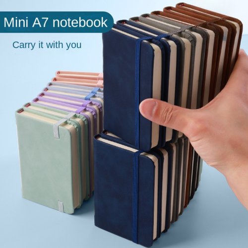 Image de Carnet Portable A7 - Sensation Cuir Imperméable