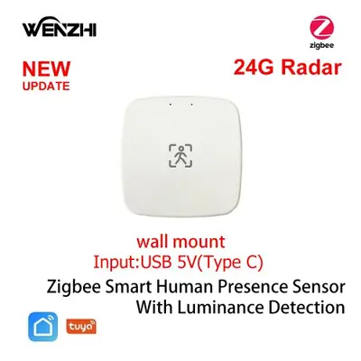 Image de Capteur de Mouvement Zigbee Wi-Fi avec Radar mmWave