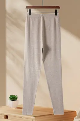 Image de Leggings en Laine Élastique Taille Haute - Hiver 2024