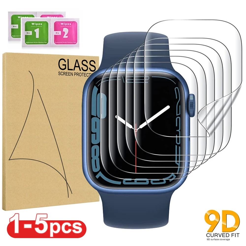 Zdjęcie Ochrona Ekranu Apple Watch – Przezroczysta, HD, TPU