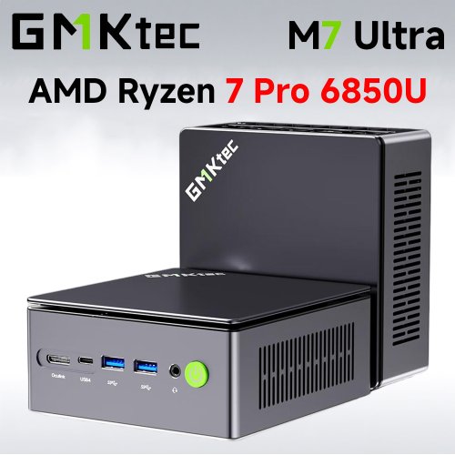 Image de Mini PC Gamer GMKTEC M7 Ultra - Ryzen 7 Pro 6850U