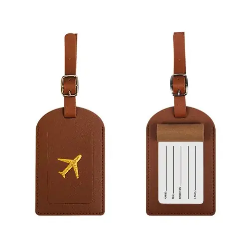Image de Étiquette de Bagage Personnalisée - Style Élégant & Pratique