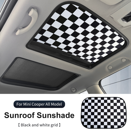 Imagen de Cubierta de parasol para techo solar de coche, Protector solar para Mini Cooper F56 F60 F55 R56 R60 F65 F66, accesorios plegables aislados de calor UV