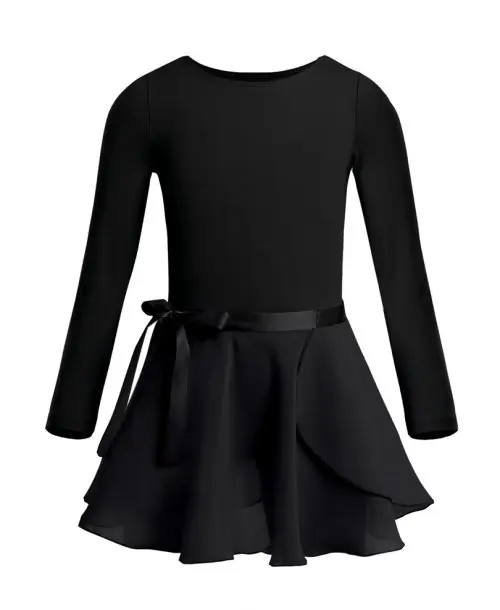 Image de Tutu de Danse Enfant - Justaucorps avec Jupe Attachée