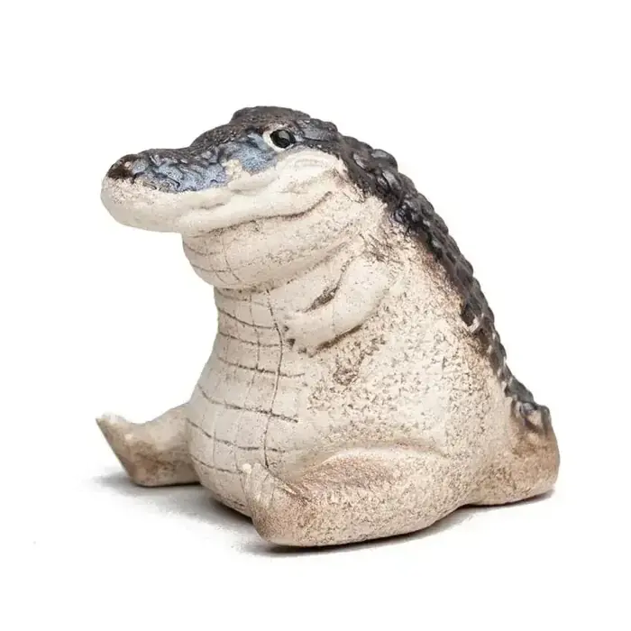 Image de Thé Crocodile pour Animaux de Compagnie - Ornement de Cérémonie du Thé