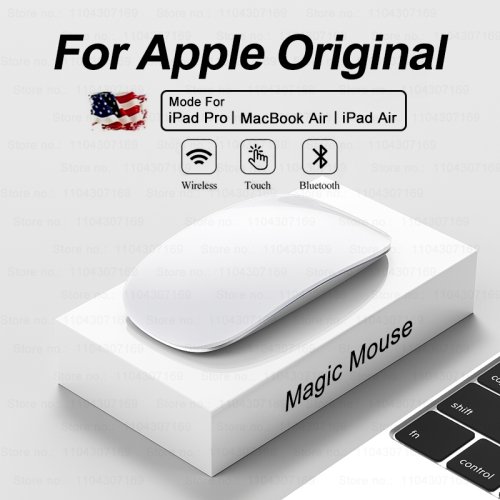 Imagen de Ratón Inalámbrico Multitáctil para MacBook y iPad