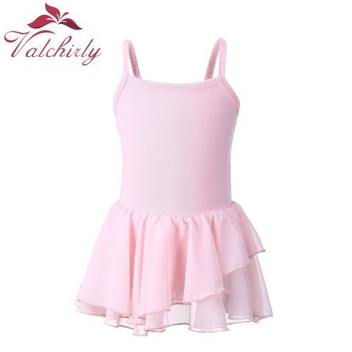Imagen de Camisola Leotardos de Ballet para Niñas - Ropa de Danza y Gimnasia con Diseño Elegante y Cómodo