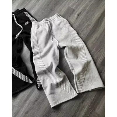 Image de Pantalons Y2K Camouflage Gris - Style Tactique & Décontracté