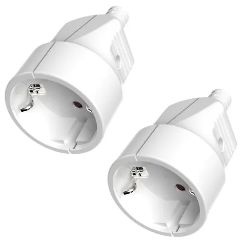 Image de Prise de Recharge UE 3 Pièces - Connecteur Femelle 250V 16A