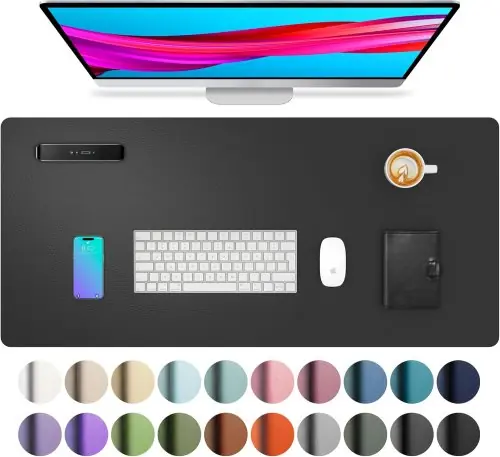 Image de Tapis de Souris XXL Imperméable - Idéal pour Bureau & Jeux