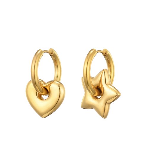 Heart Star Gold