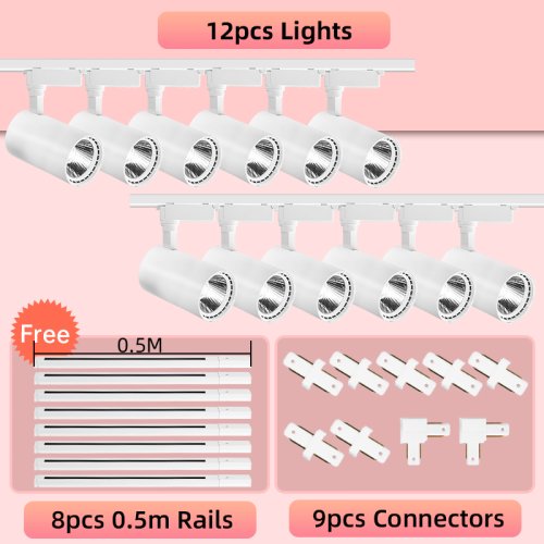 Set of 12pcs White