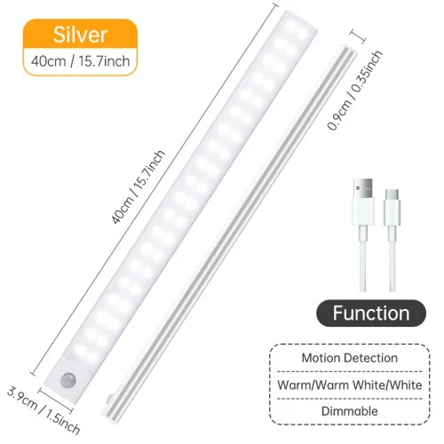 Zilver 40CM