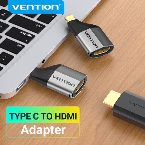 Afbeelding van USB-C naar HDMI Adapter 4K - Ultra HD voor MacBook & Smartphones
